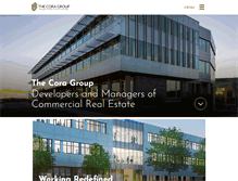 Tablet Screenshot of coragroup.com